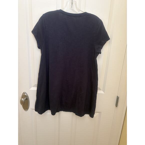 Neon Buddha Women Blue Short Sleeve T-Shirt Large - Picture 4 of 4